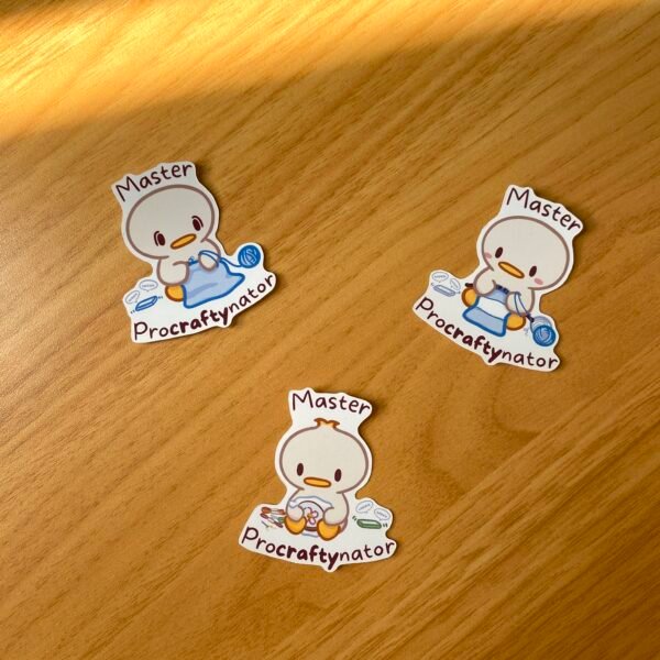 Master ProCraftynator in Knitting Sticker