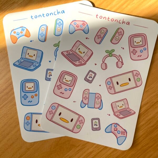 IMG_7966 Gamer Sticker Sheet