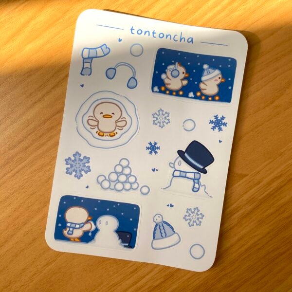IMG_7967 Let It Snow Sticker Sheet