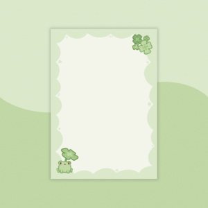 lucky charm block notes Lucky Charm Notepad