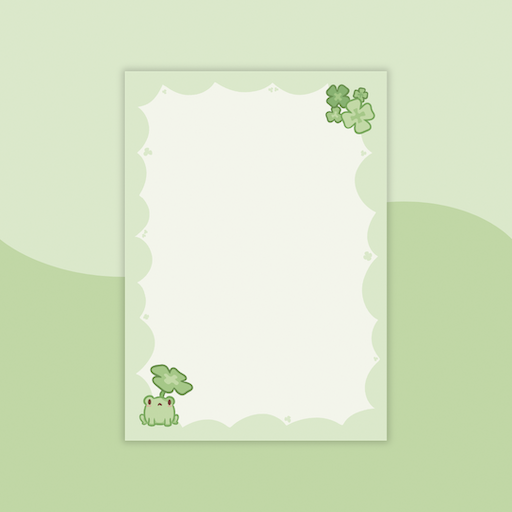 lucky charm block notes Lucky Charm Notepad