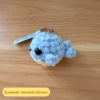 Whale crochet keychain Whale Crochet Keychain