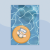 Relaxing in the ocean Relaxing in the ocean Print