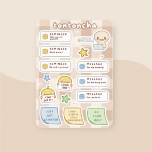 9 Kind Reminders Sticker Sheet