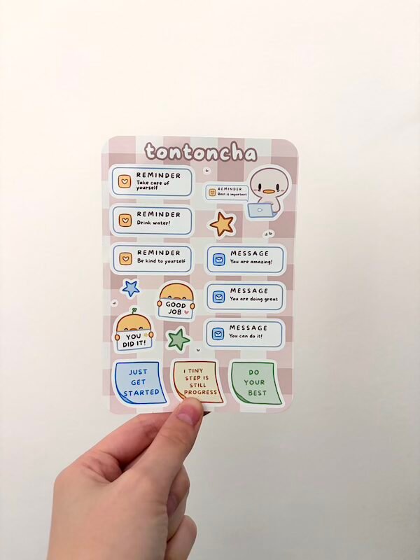 Kind Reminders Sticker Sheet