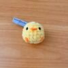 Little chick keychain Little chick Crochet Keychain