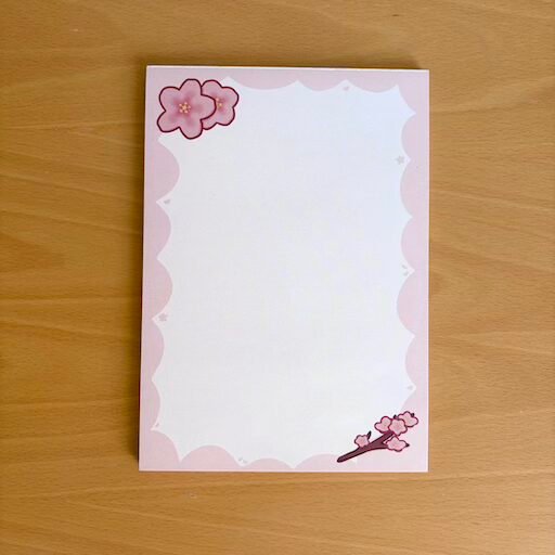 IMG_0509 Cherry Blossom Notepad