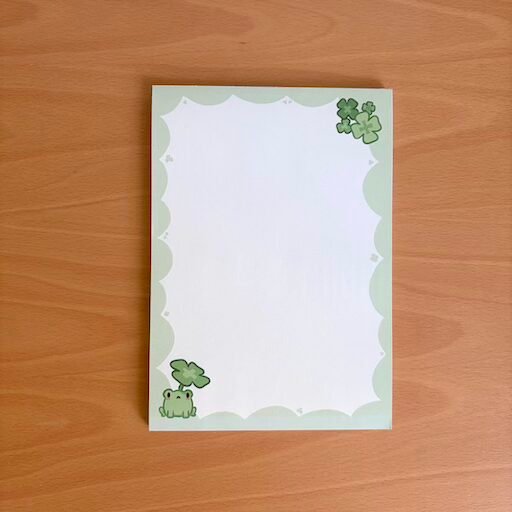 IMG_0511 Lucky Charm Notepad