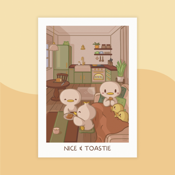 Nice and toastie print Nice and Toastie Print