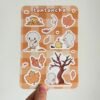 Picking Leaves Sticker Sheet - photo Picking Leaves Sticker Sheet