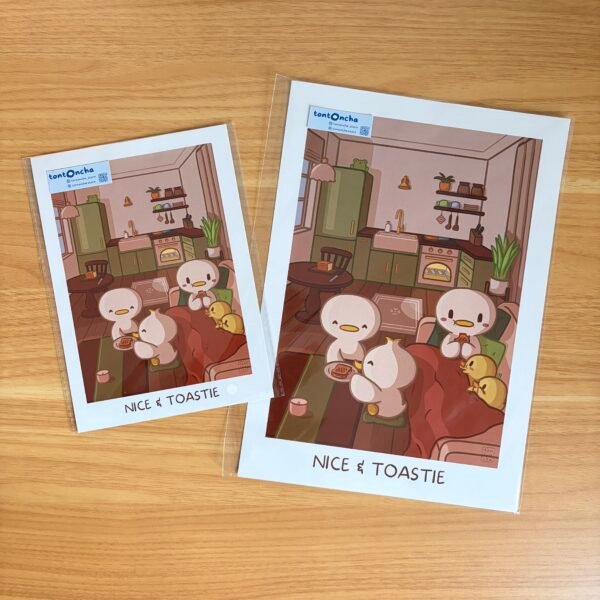 Nice and toastie print - photo Nice and Toastie Print
